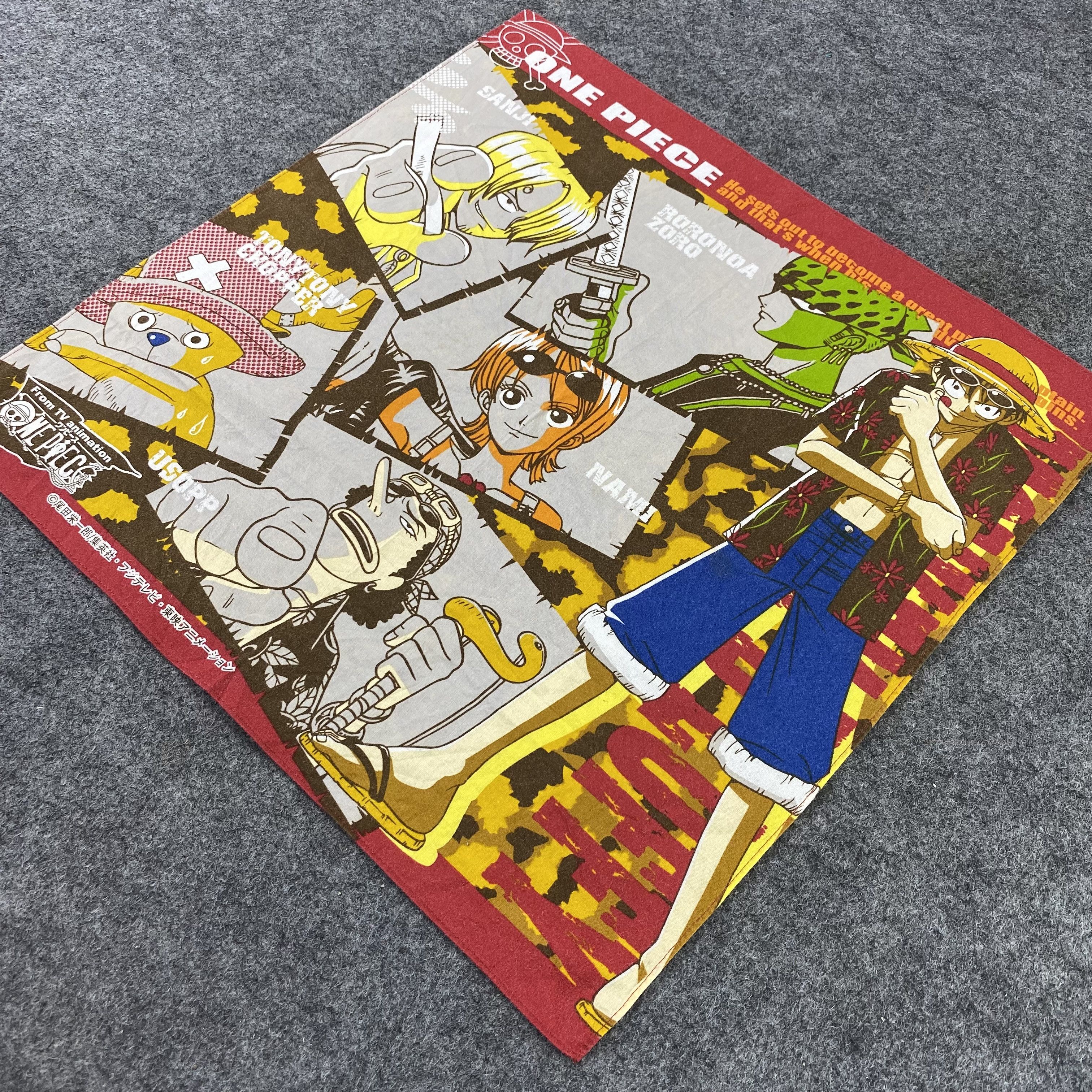Anime One Piece Scarf / Handkerchief / Bandana / Headscarf-B491 Size ONE SIZE - 4 Thumbnail
