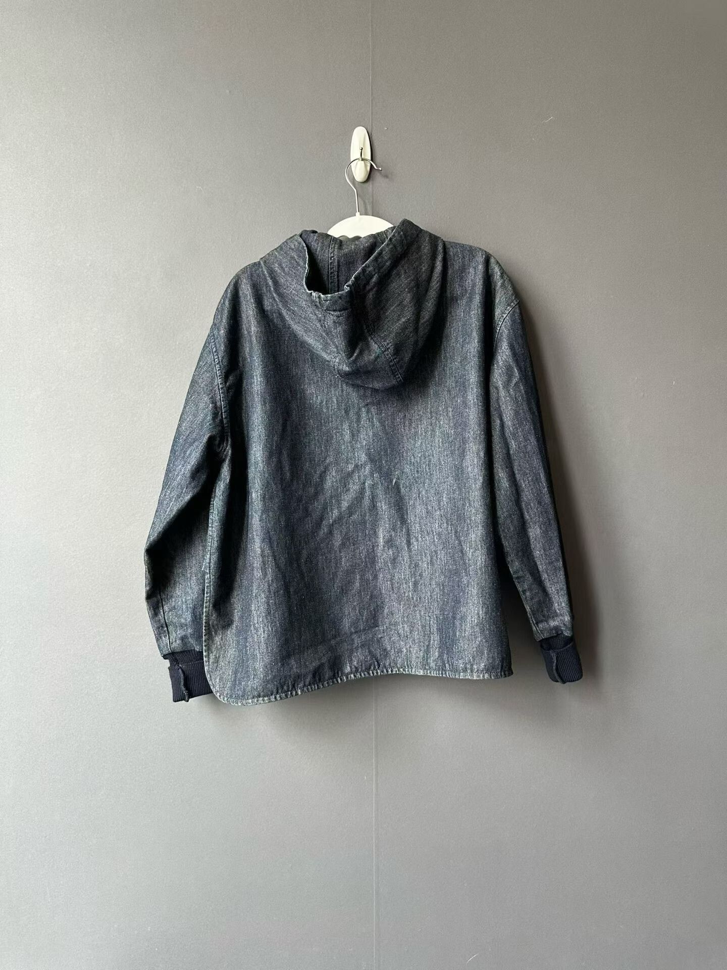 Loewe loewe denim hooded jacket size 36 Size US M / EU 48-50 / 2 - 2 Thumbnail