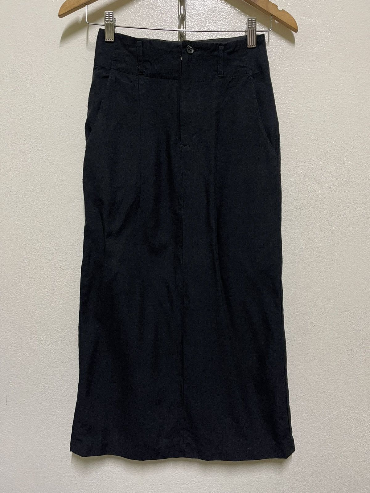 Japanese Brand Workshop Black Skirt Size 23" - 1 Thumbnail
