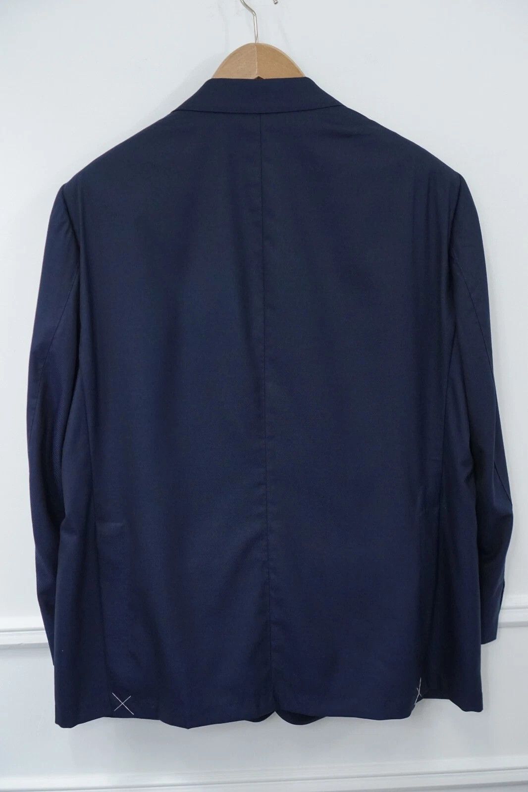Suitsupply Men Suitsupply Blazer La Spalla Peak Blue Wool Ariston US52S Size 52S - 2 Thumbnail
