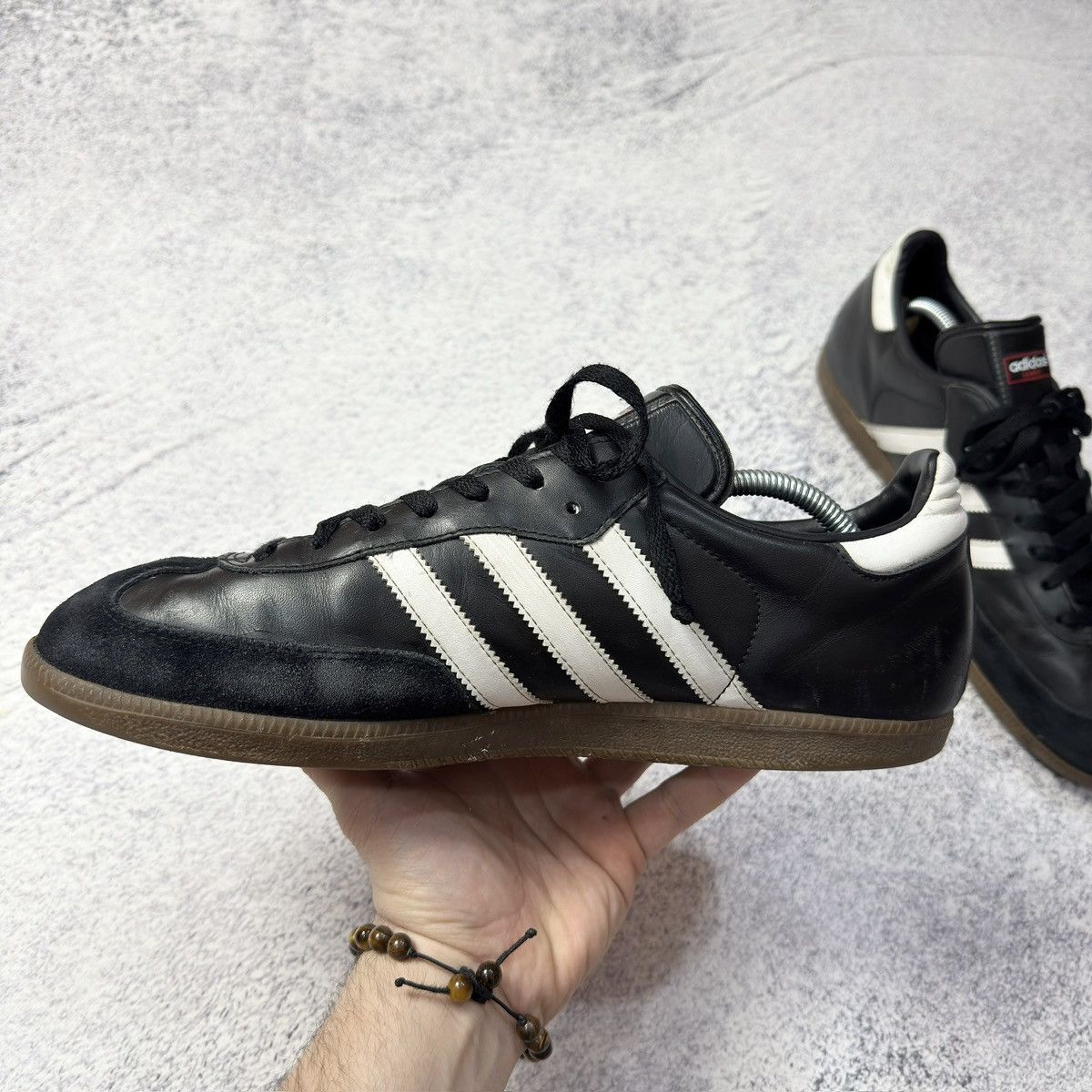 Adidas × Vintage Adidas Samba Black/White US12 UK11.5 EU46 JP30 Size US 12 / EU 45 - 4 Thumbnail