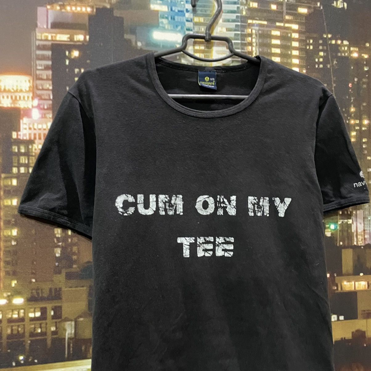 Vintage Vintage 90s Graphic Tee Y2K Punk Rock Streetwear Black M Size US M / EU 48-50 / 2 - 2 Thumbnail