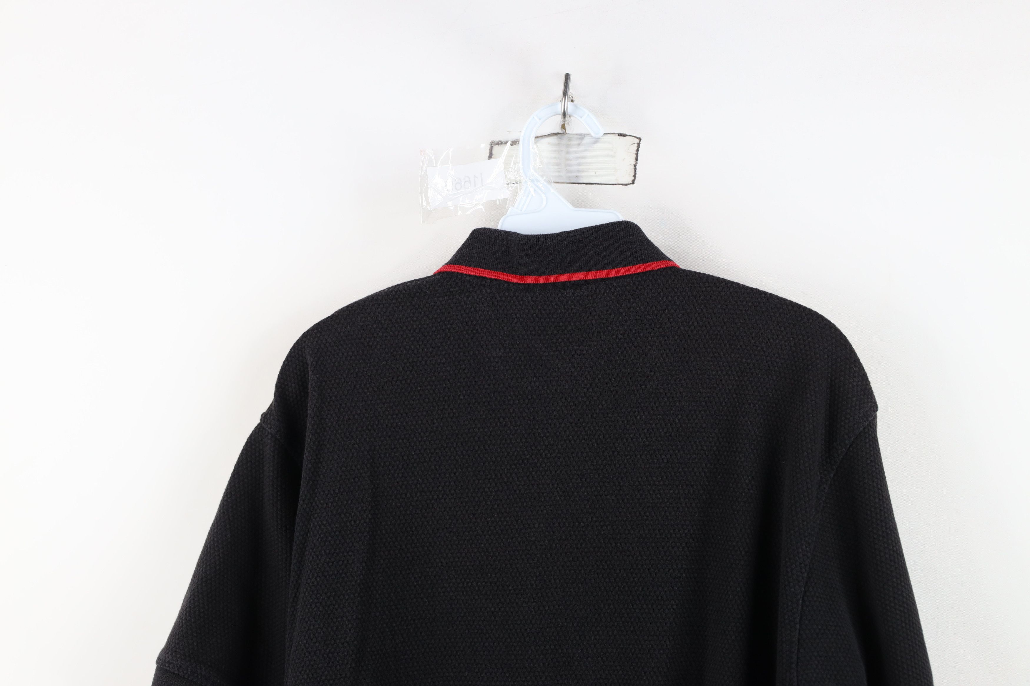 Vintage Vintage 90s Y2K Ohio State University Thermal Knit Golf Polo Size US M / EU 48-50 / 2 - 12 Thumbnail