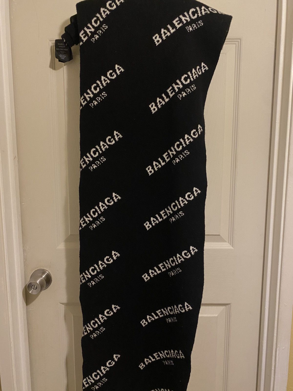 Balenciaga Large Wool Scarf