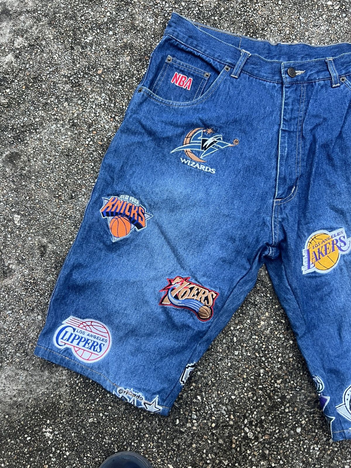 NBA NBA Clubs Denim Size US 34 / EU 50 - 4 Thumbnail