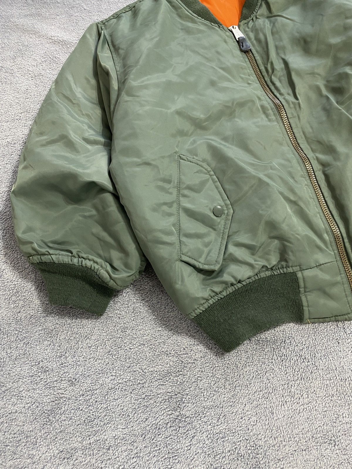 Other Vintage 90s Reversible bomber MA1 Military jacket Flayers Size US M / EU 48-50 / 2 - 7 Thumbnail