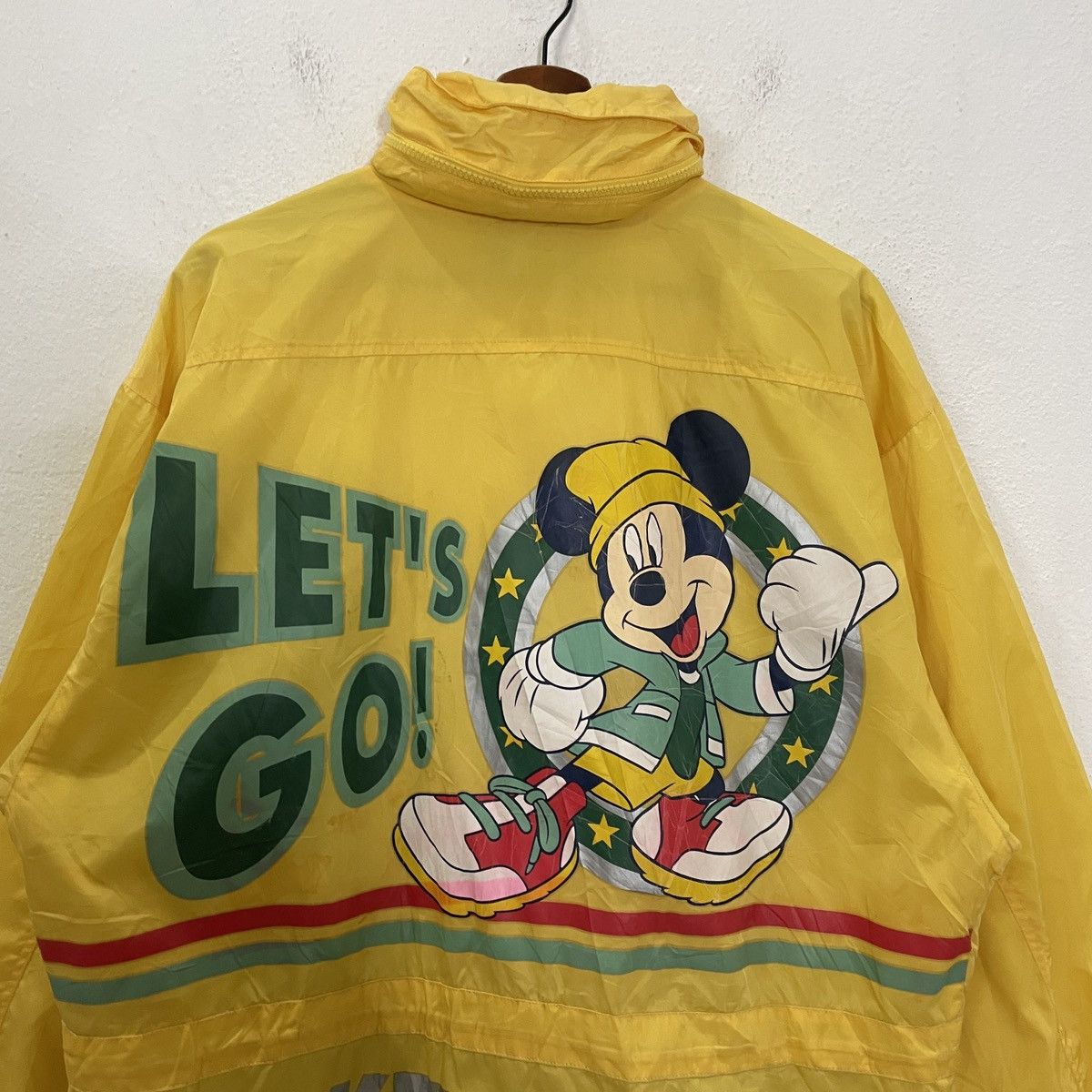 Mickey Mouse Vintage Mickey Mouse Big Logo Jacket Size US XL / EU 56 / 4 - 4 Thumbnail
