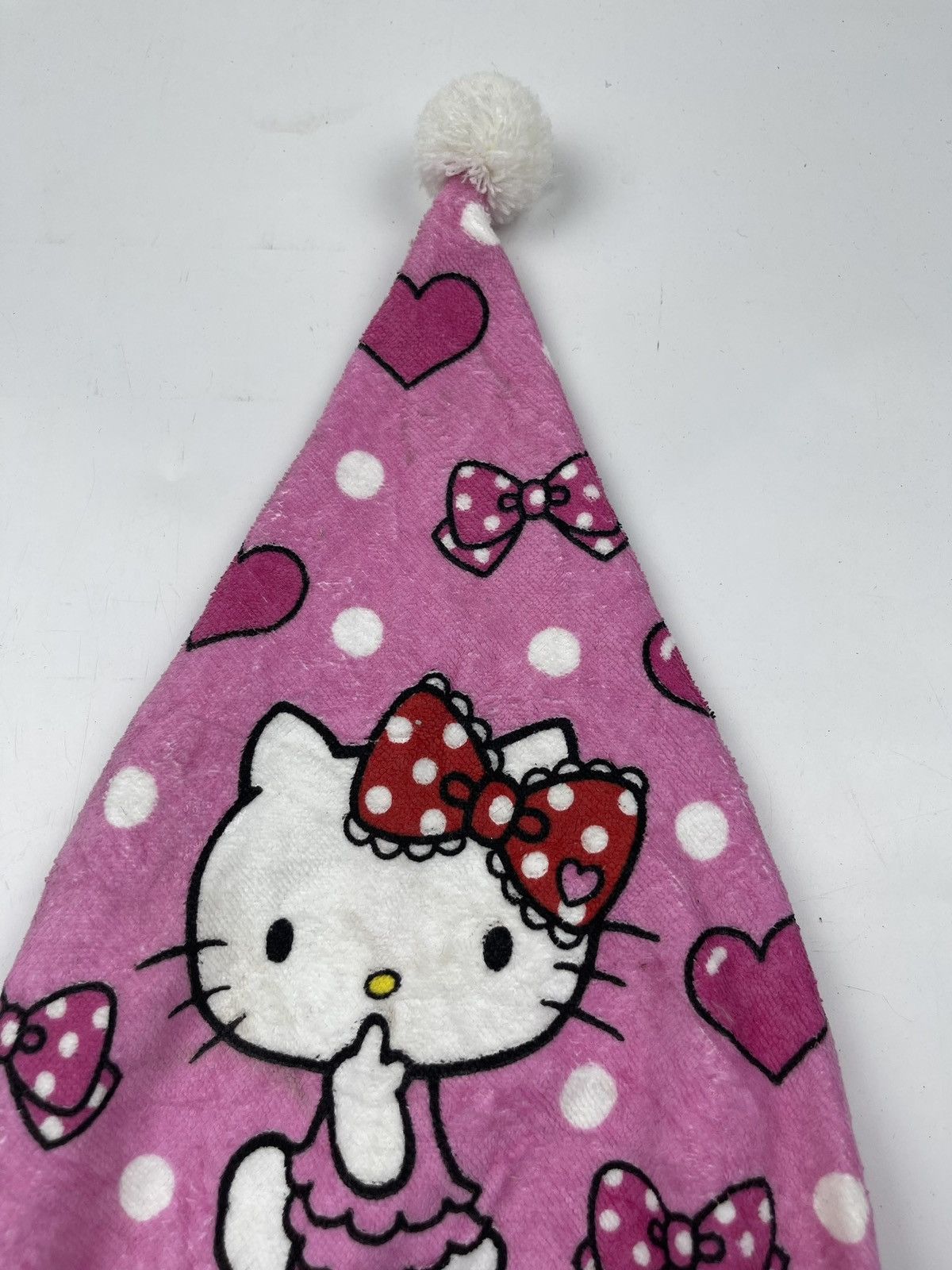 Japanese Brand hello kitty towel hat tc24 Size ONE SIZE - 4 Thumbnail