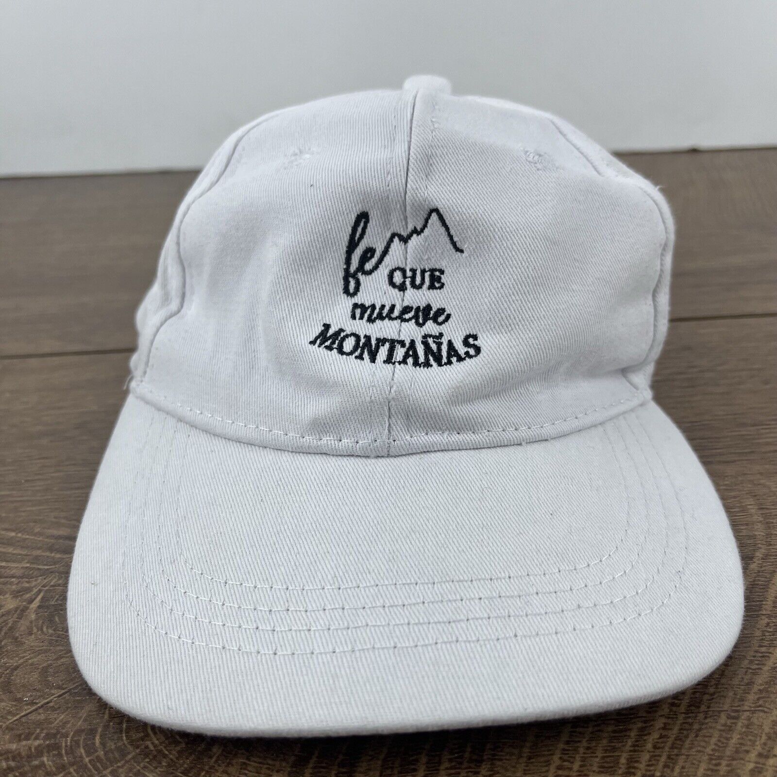 Other Que Mueve Montanas Hat Adjustable Hat White Adjustable Hat W Size ONE SIZE - 5 Thumbnail