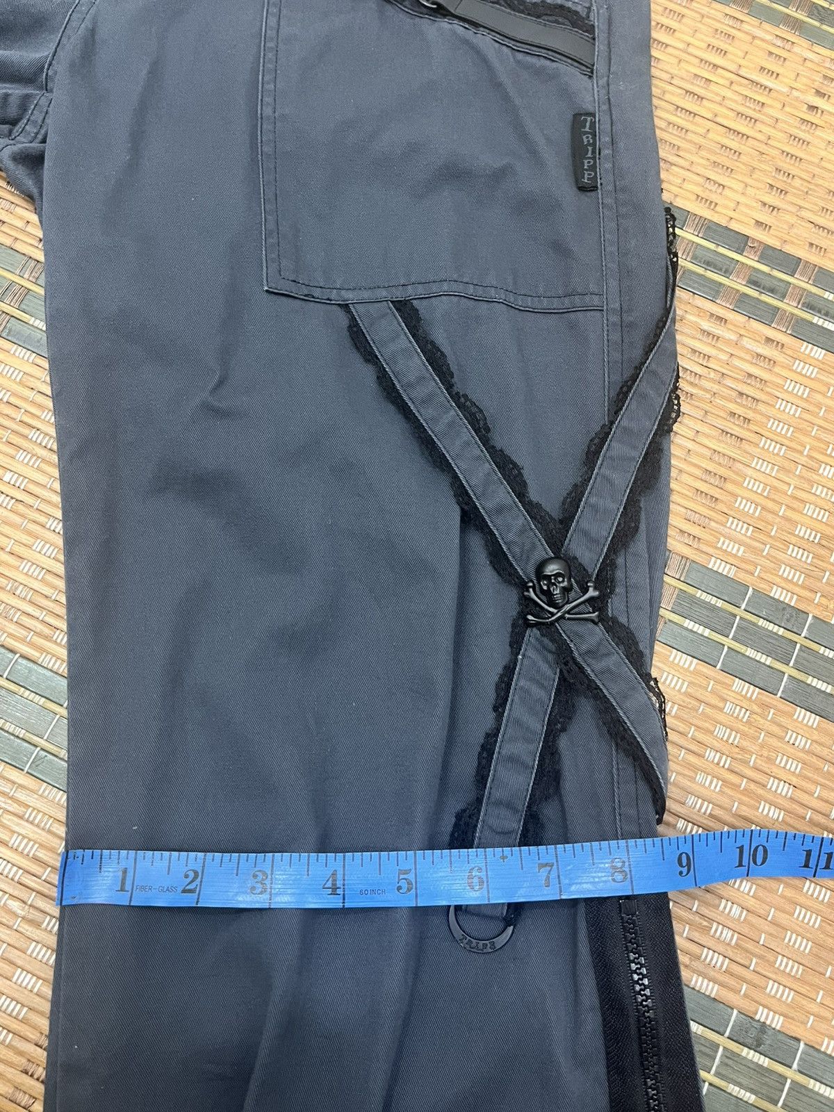 Tripp NYC TRIPP NYC BONDAGE LACES FLARE PANTS Size 32" / US 10 / IT 46 - 18 Thumbnail