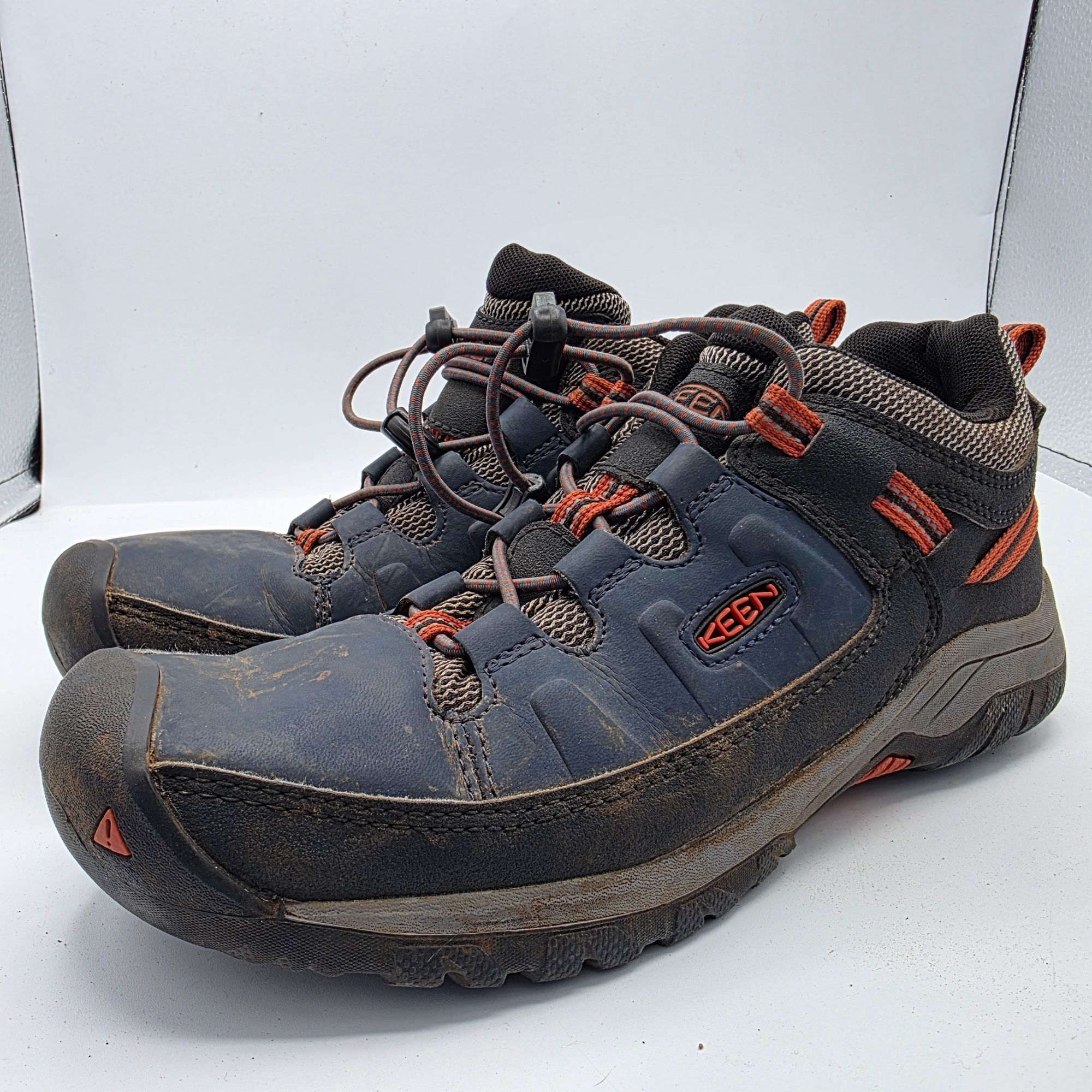 KEEN Keen Targhee Kids Size 6 Blue Waterproof Shoes Hiking Campin Size US 7.5 / IT 37.5 - 4 Thumbnail