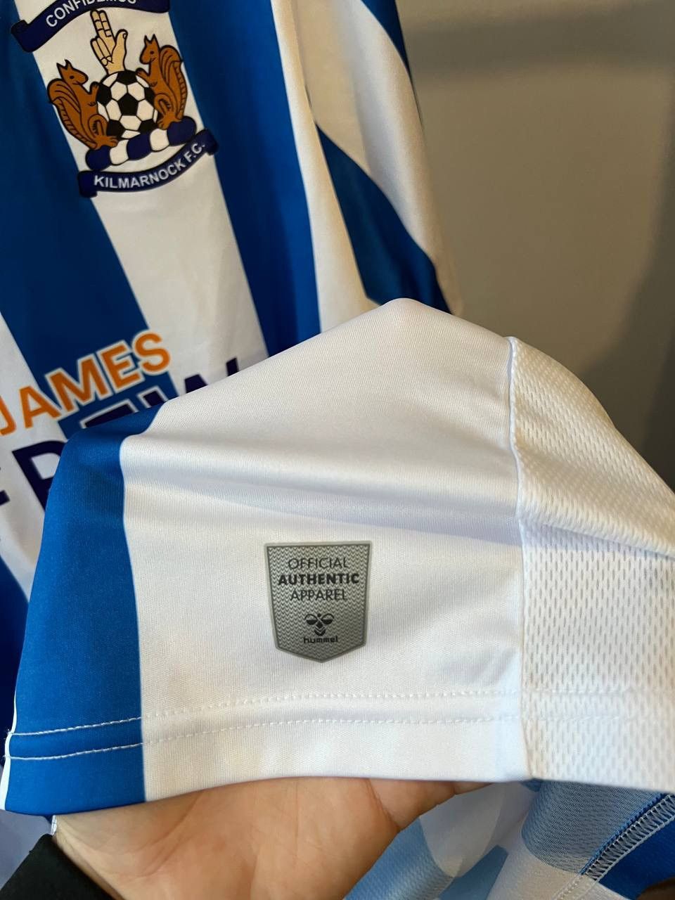 Hummel 2023/25 KILMARNOCK FC HOME SOCCER JERSEY FOOTBALL SHIRT 2XL Size US XXL / EU 58 / 5 - 9 Thumbnail