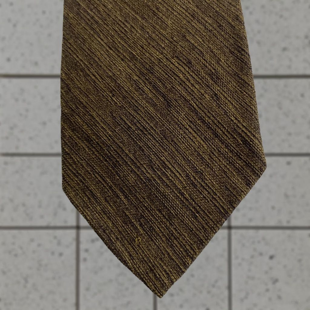 MCM vtg 60s Superba All Silk Skinny Tie MCM Slim Capsule Necktie Green Gray 2.2x58 Capsule Narrow Necktie Size ONE SIZE - 1 Thumbnail