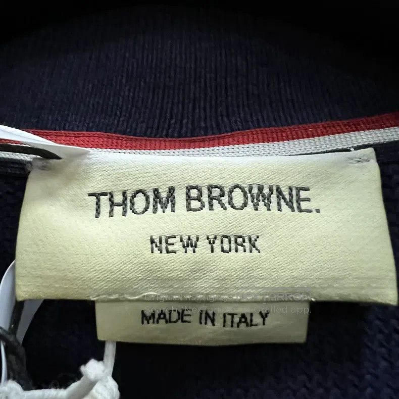 Thom Browne Thom Browne Polo shirt with striped label Size US XL / EU 56 / 4 - 5 Thumbnail