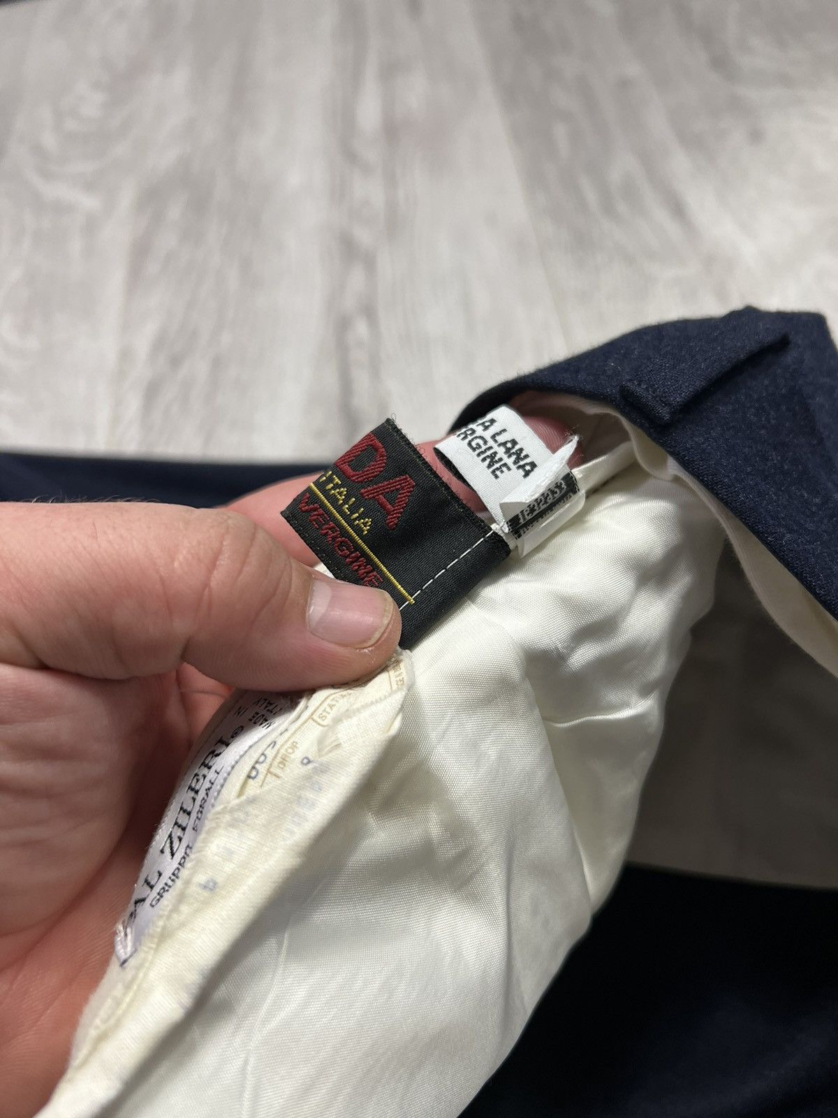 Pal Zileri Vintage Pal Zileri Wool Trousers Pants Size 42R - 12 Thumbnail