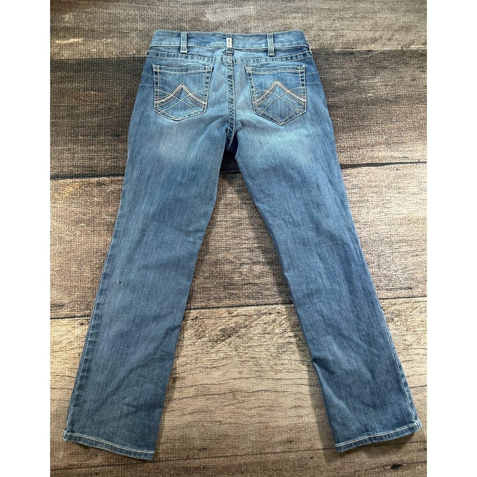Ariat Ariat REAL Performance Stretch Straight Leg Jeans 32x32 Size 32" / US 10 / IT 46 - 5 Thumbnail