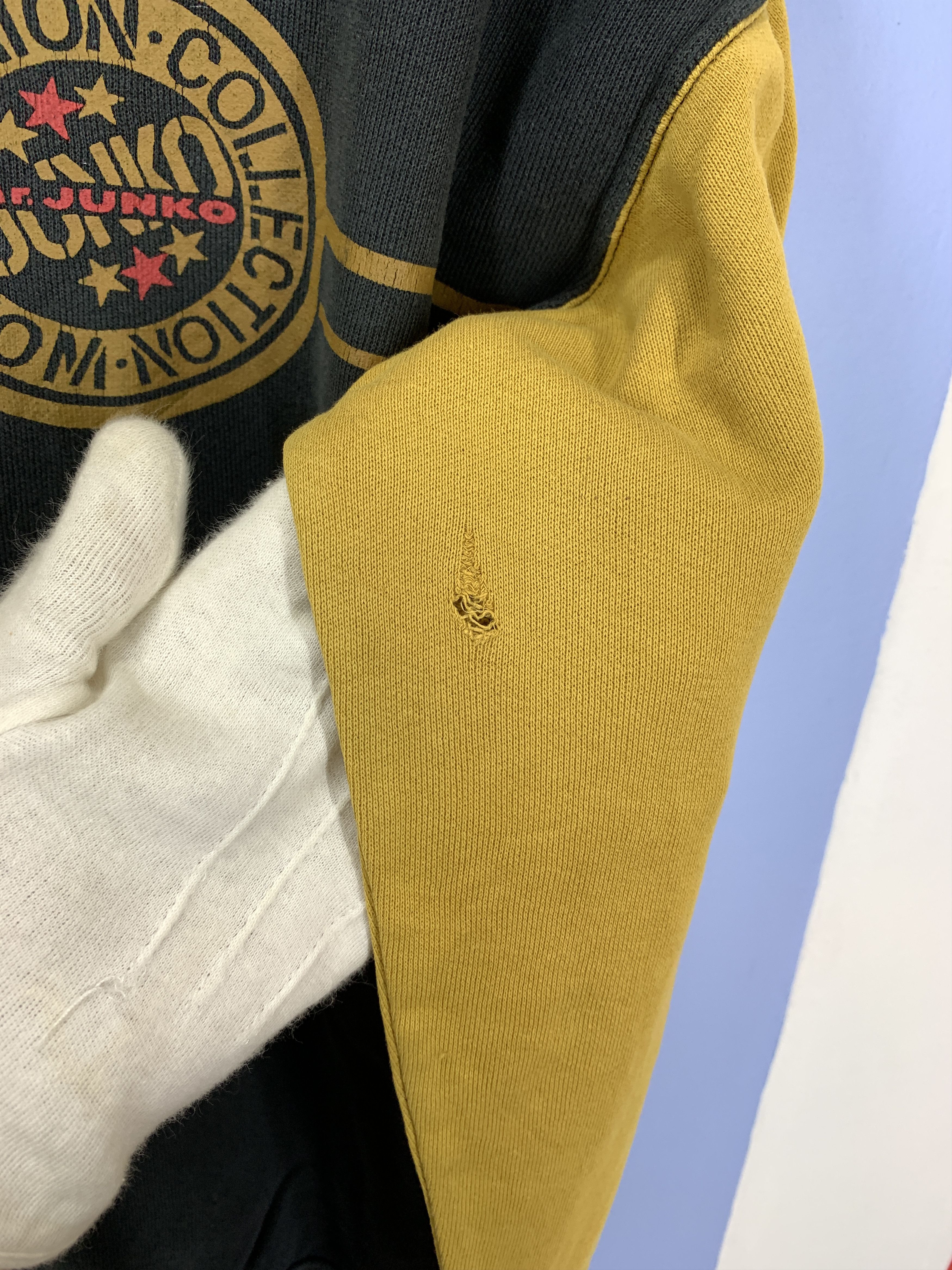 Mr. Junko MR JUNKO Distress Sweatshirt #2107/17 Size US M / EU 48-50 / 2 - 4 Thumbnail