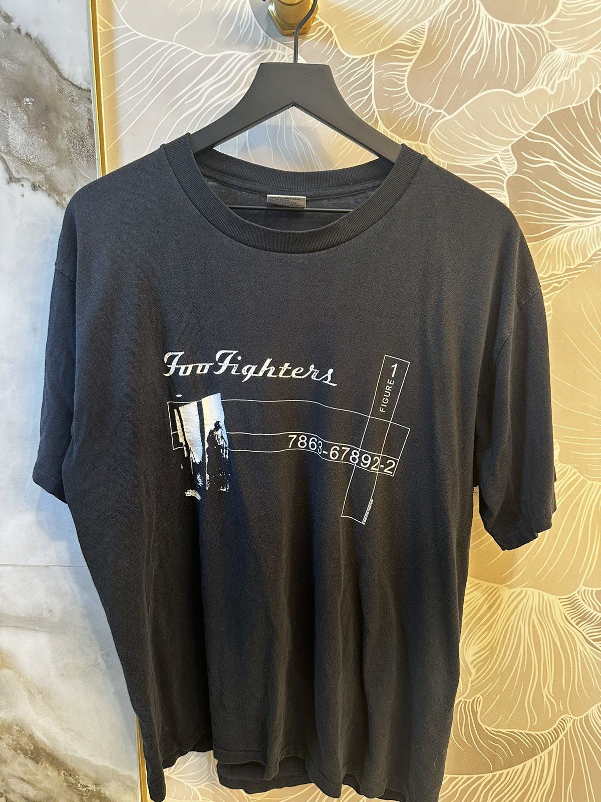 image of Vintage Foo Fighters in Black, Men's (Size Large)