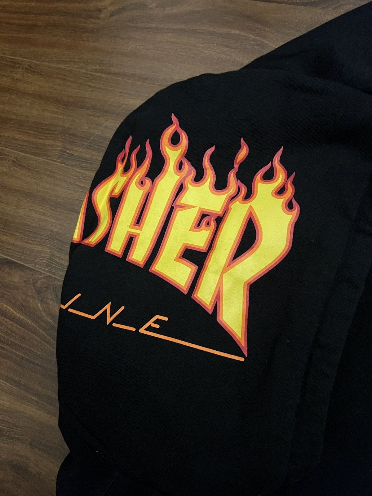 Vans Vans x Thrasher Spell-out Hood Graphic Skate Hoodie Size US M / EU 48-50 / 2 - 3 Thumbnail