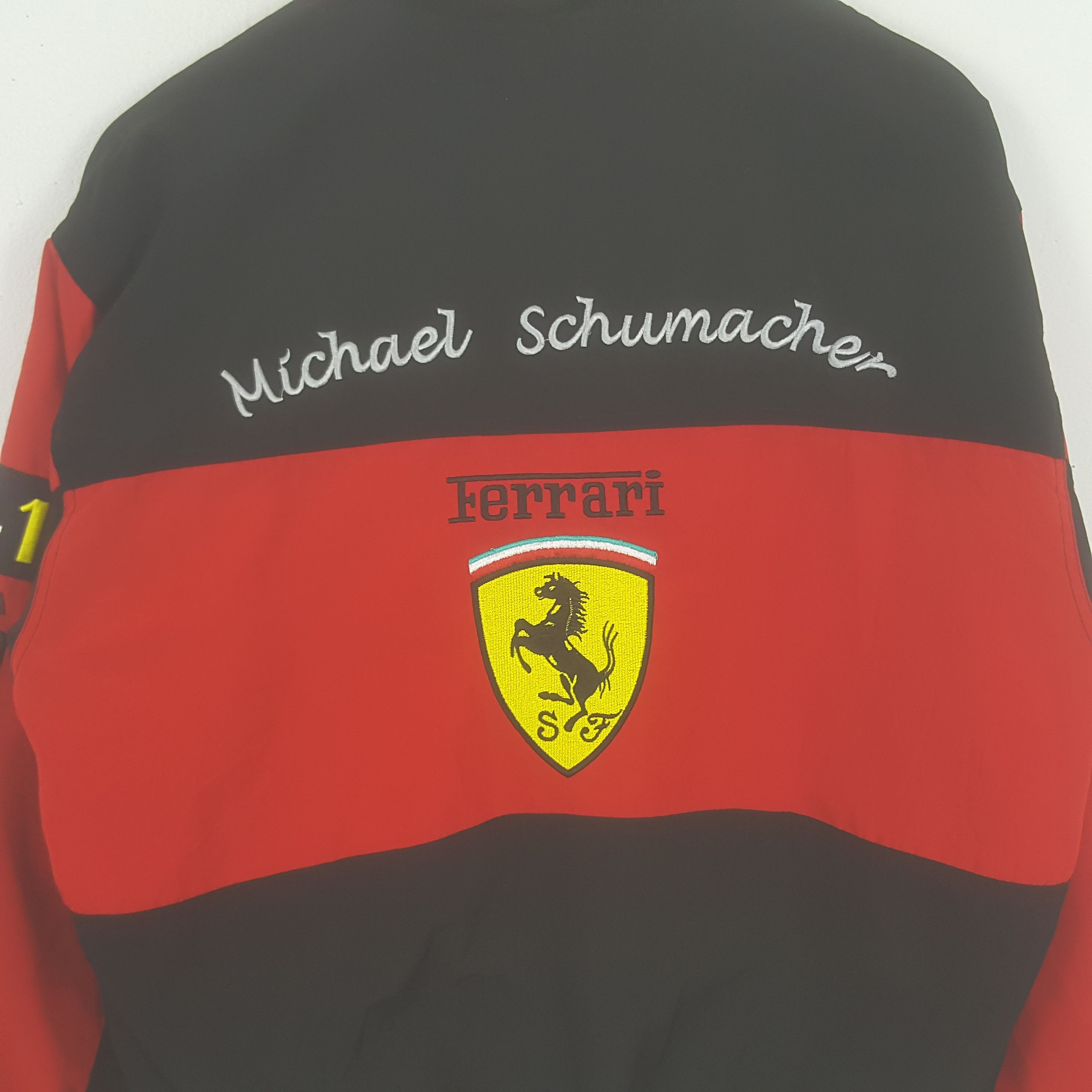 Ferrari × Vintage Vintage Ferrari Micheal Schumacher Formula1 Racing Jacket Size US L / EU 52-54 / 3 - 2 Thumbnail