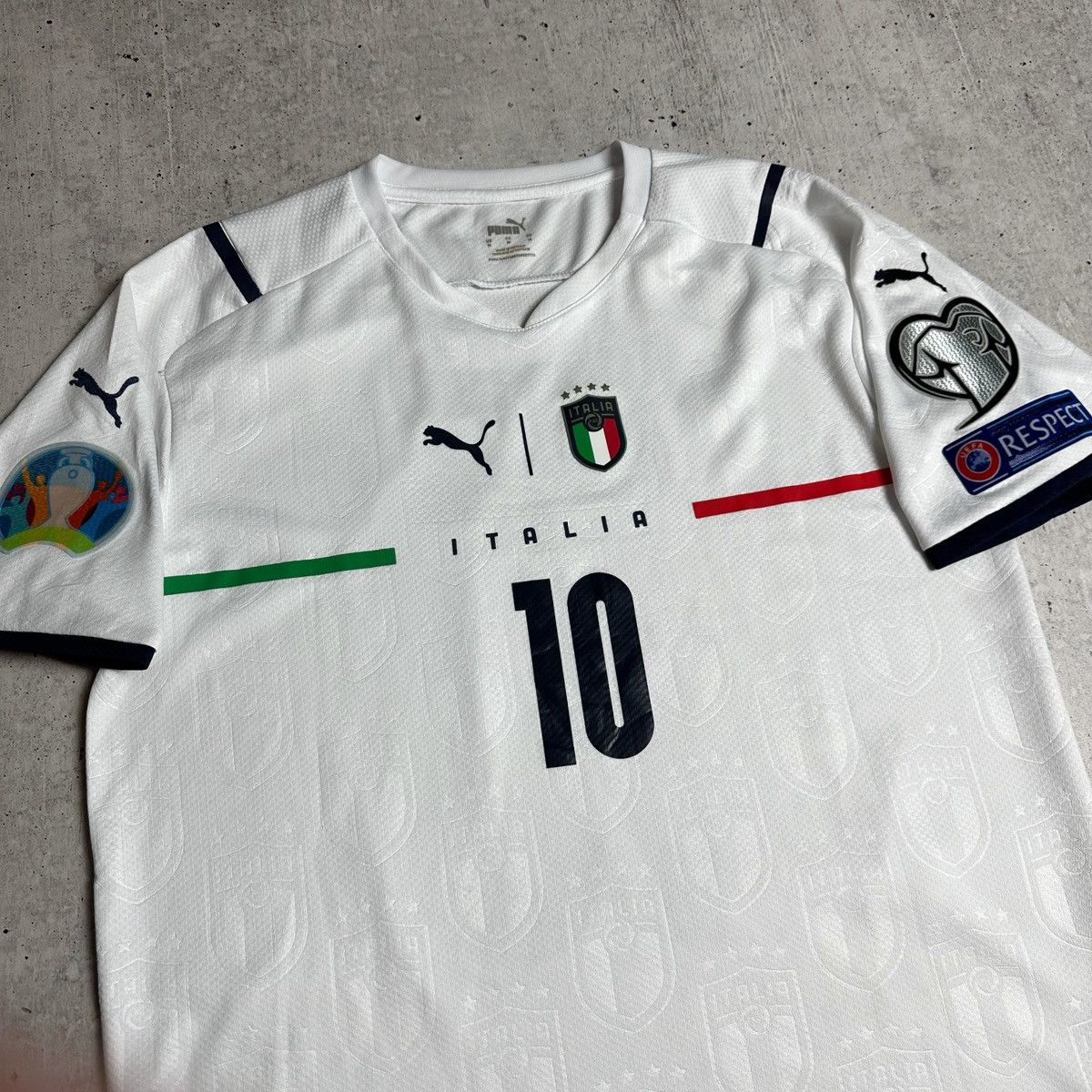 Puma × Vintage Vintage Puma National Italy Lorenzo Insigne 10 Soccer Jersey Size US M / EU 48-50 / 2 - 5 Thumbnail