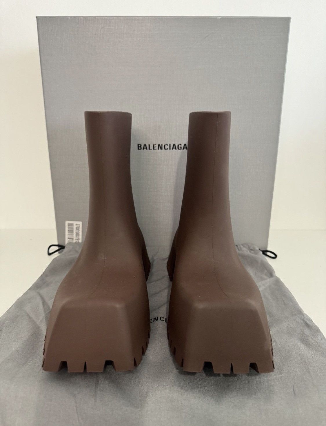 Balenciaga Balenciaga Trooper Rubber Boot Size US 8 / EU 41 - 1 Thumbnail