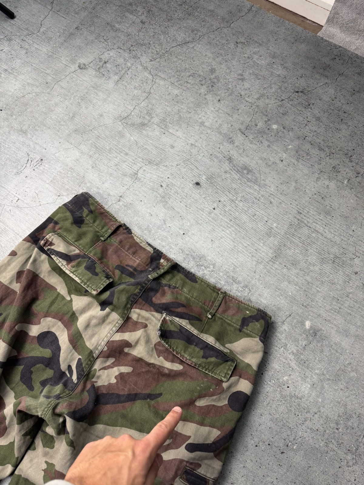 Denim & Supply Ralph Lauren Denim & Supply Ralph Lauren Distresed Military Cargo Pants Size US 33 - 15 Thumbnail