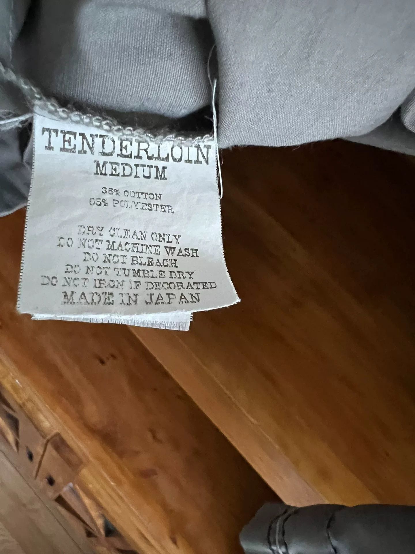 Tenderloin Tenderloin Made in Japan Long Sleeve Shirt Size US S / EU 44-46 / 1 - 9 Thumbnail