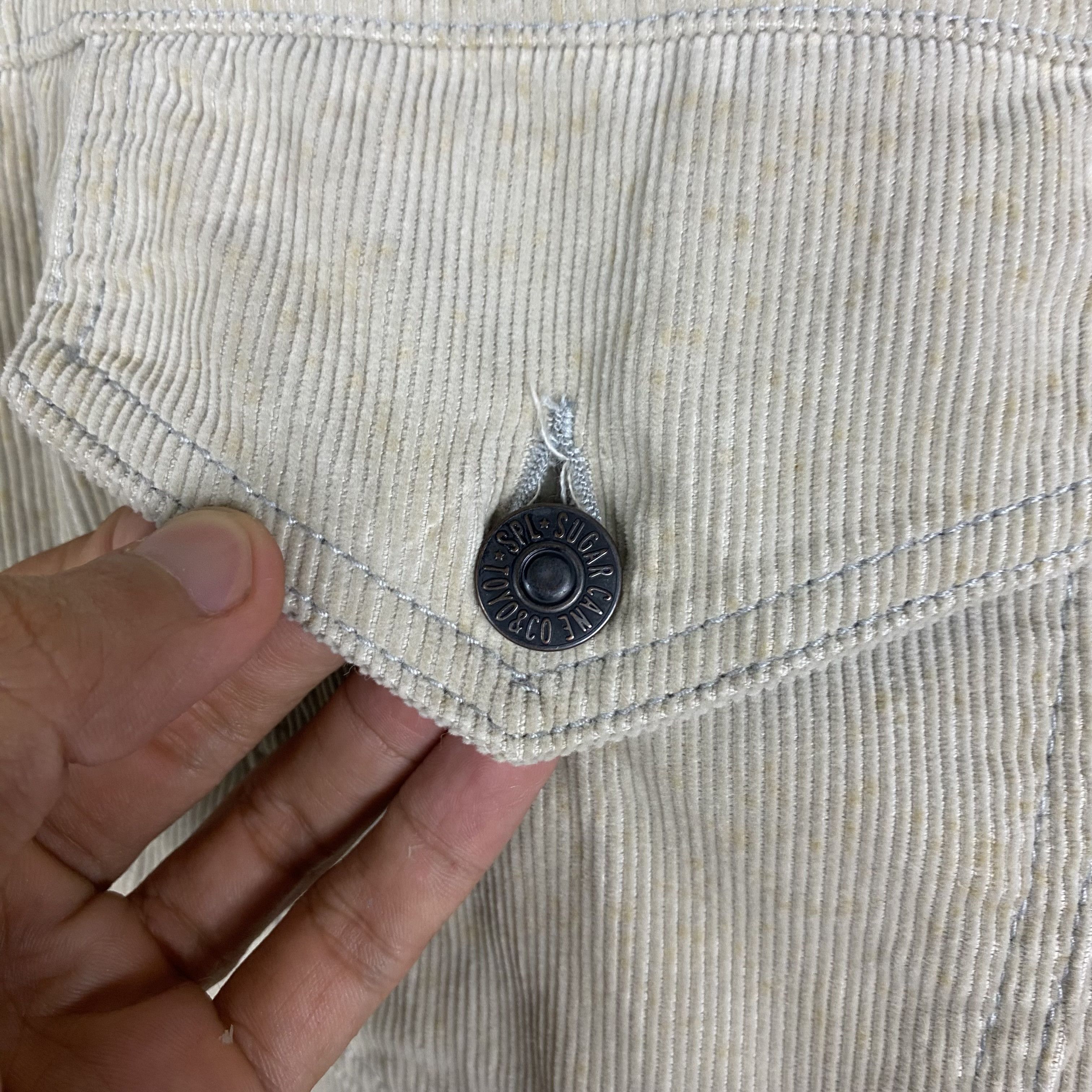 Sugar Cane 💥 SUGAR CANES WESTERN SHERPA TRUCKER JACKET Size US M / EU 48-50 / 2 - 8 Thumbnail