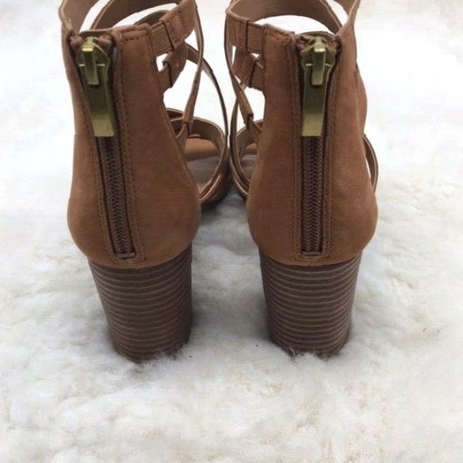 Franco Sarto Franco Sarto Women's Madrid Heeled Ankle Strap Sandals Biscuit Size 7M NWB 09 Size US 7 / IT 37 - 6 Thumbnail