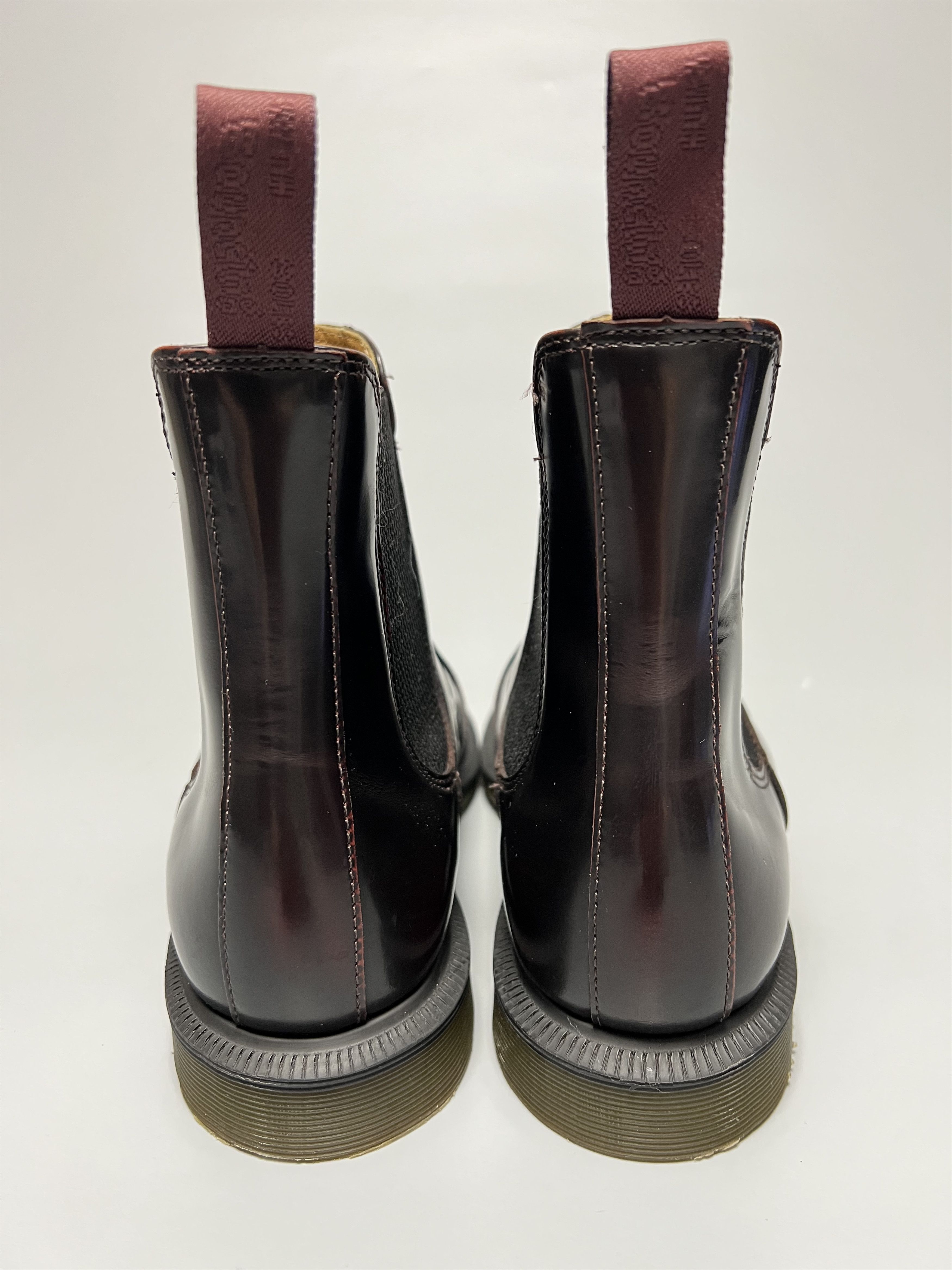 Dr. Martens Dr. Martens Flora Women's Cherry Red Chelsea Boots Shoes Size US 6 / IT 36 - 3 Thumbnail