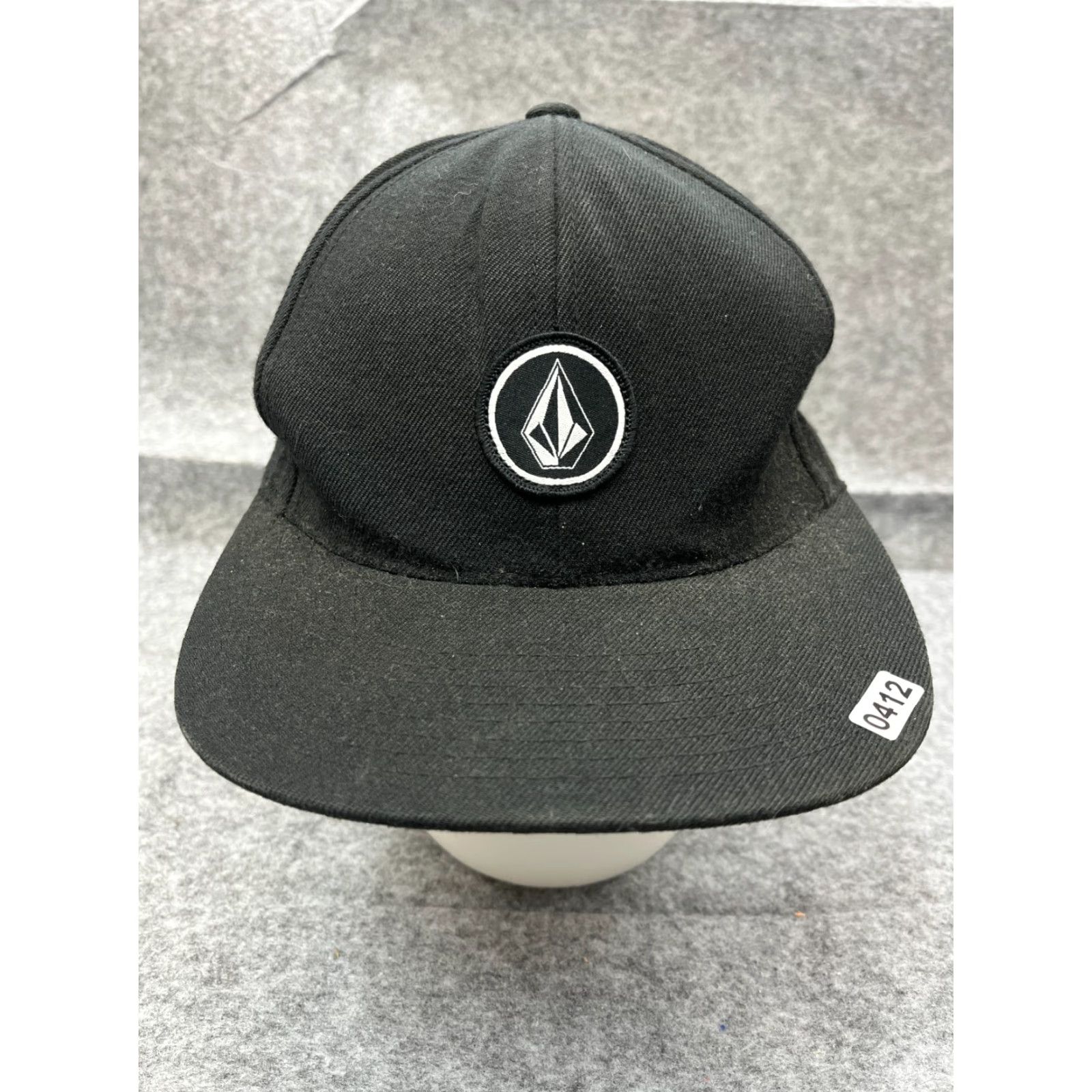 Volcom Volcom Hat Cap Snap Back Adult One Size Black Acrylic Knit Beach Black Size ONE SIZE - 2 Thumbnail