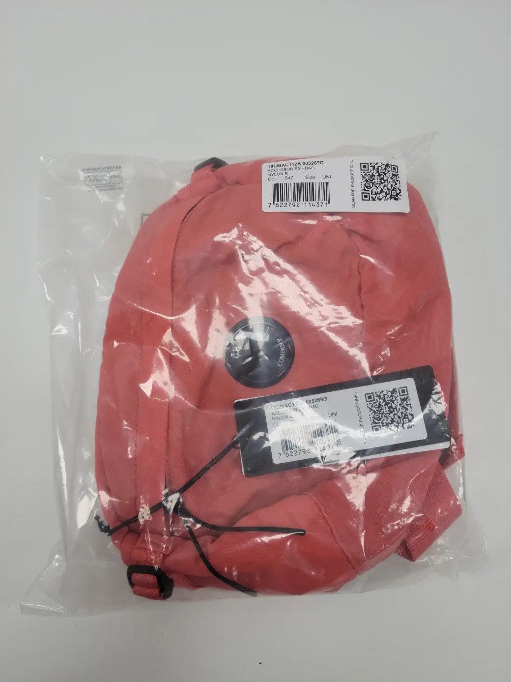 C.P. Company CP COMPANY Nylon cros bag 18CMAC112A 005269G 547 pink orange Size ONE SIZE - 3 Thumbnail