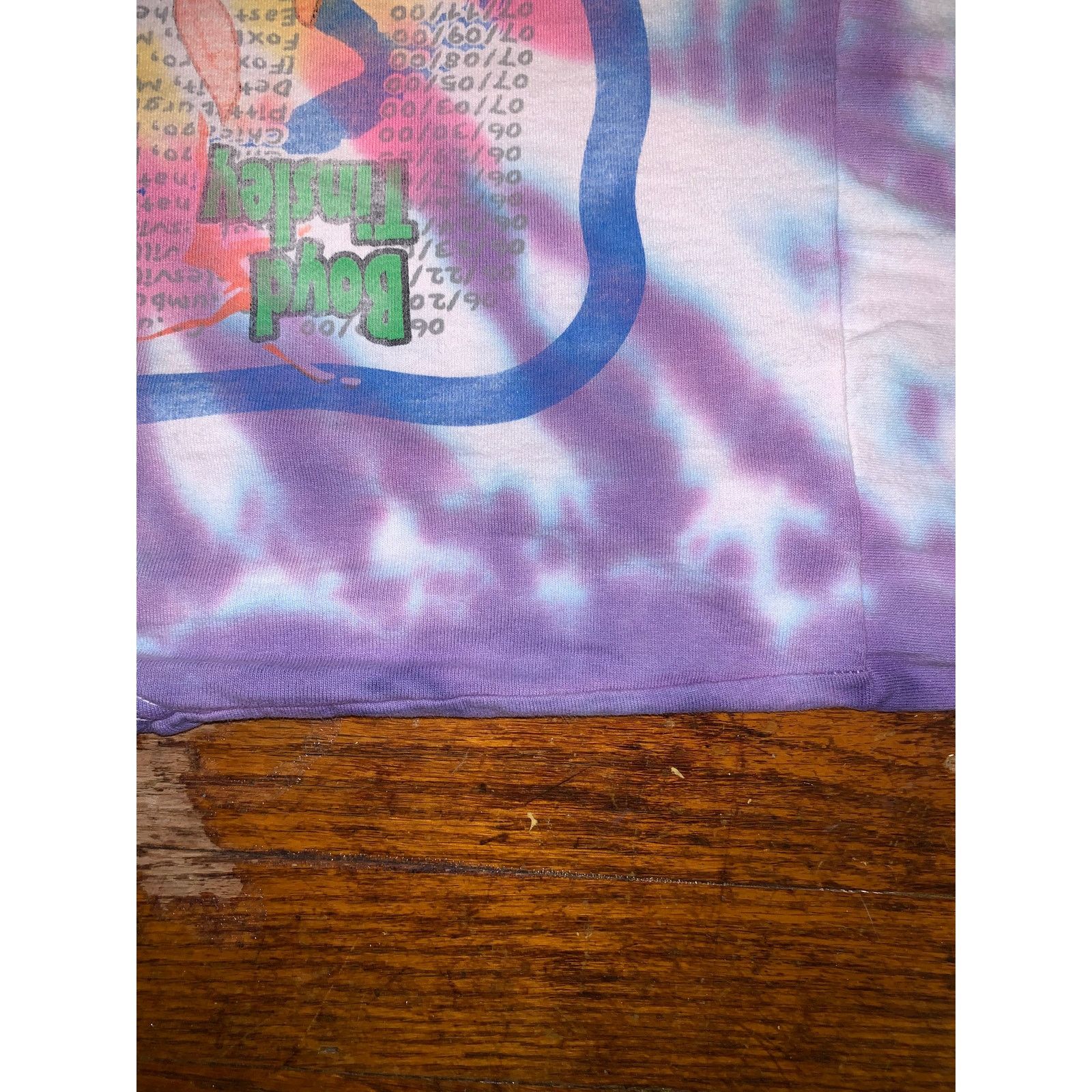 Band Tees × Other × Vintage VTG Dave Matthews Band Tour Shirt XL Tie Dye Fire Dancer Size US XL / EU 56 / 4 - 9 Thumbnail