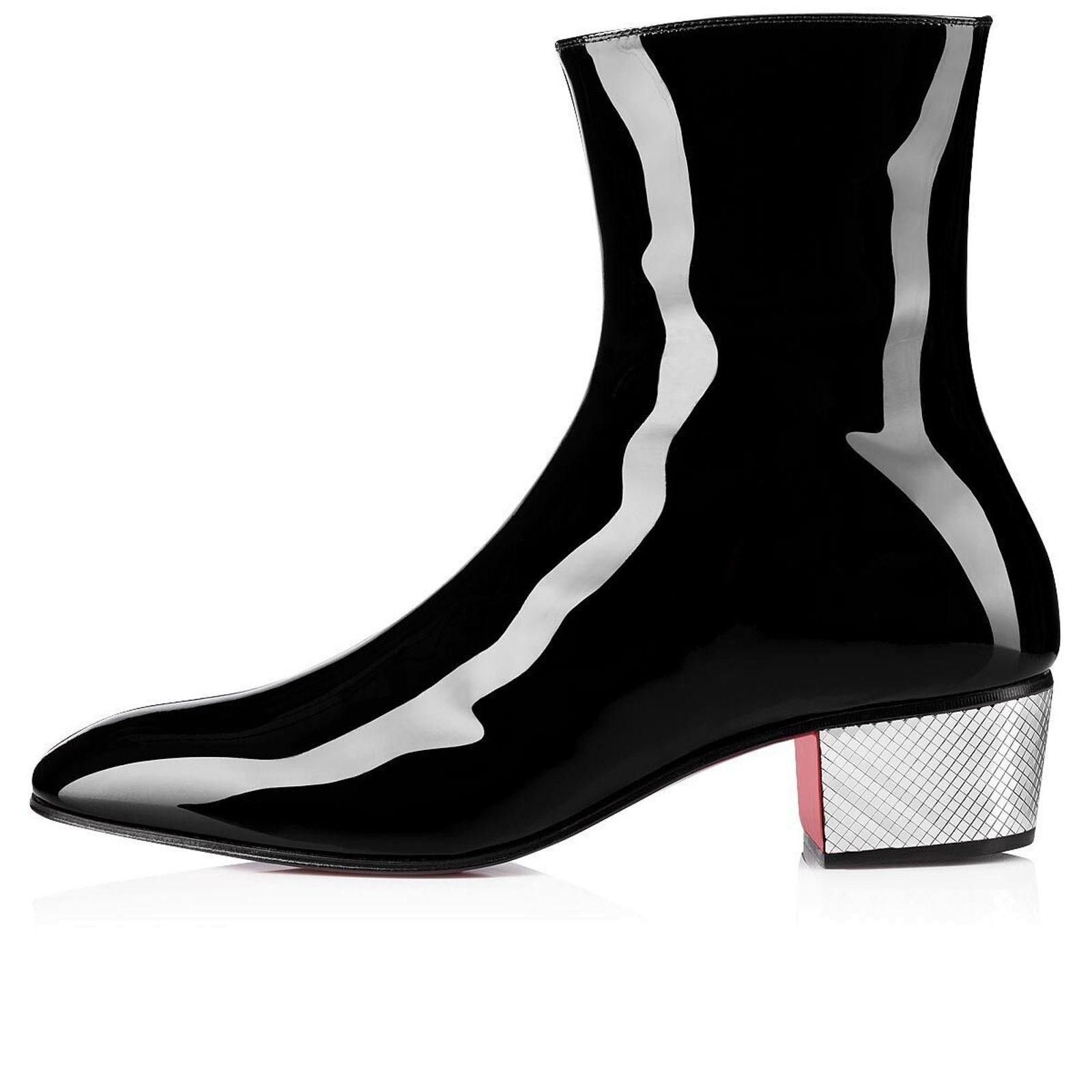 Christian Louboutin Christian Louboutin Palace Boot Donna 40 Black Patent Size US 5.5 / IT 35.5 - 3 Thumbnail