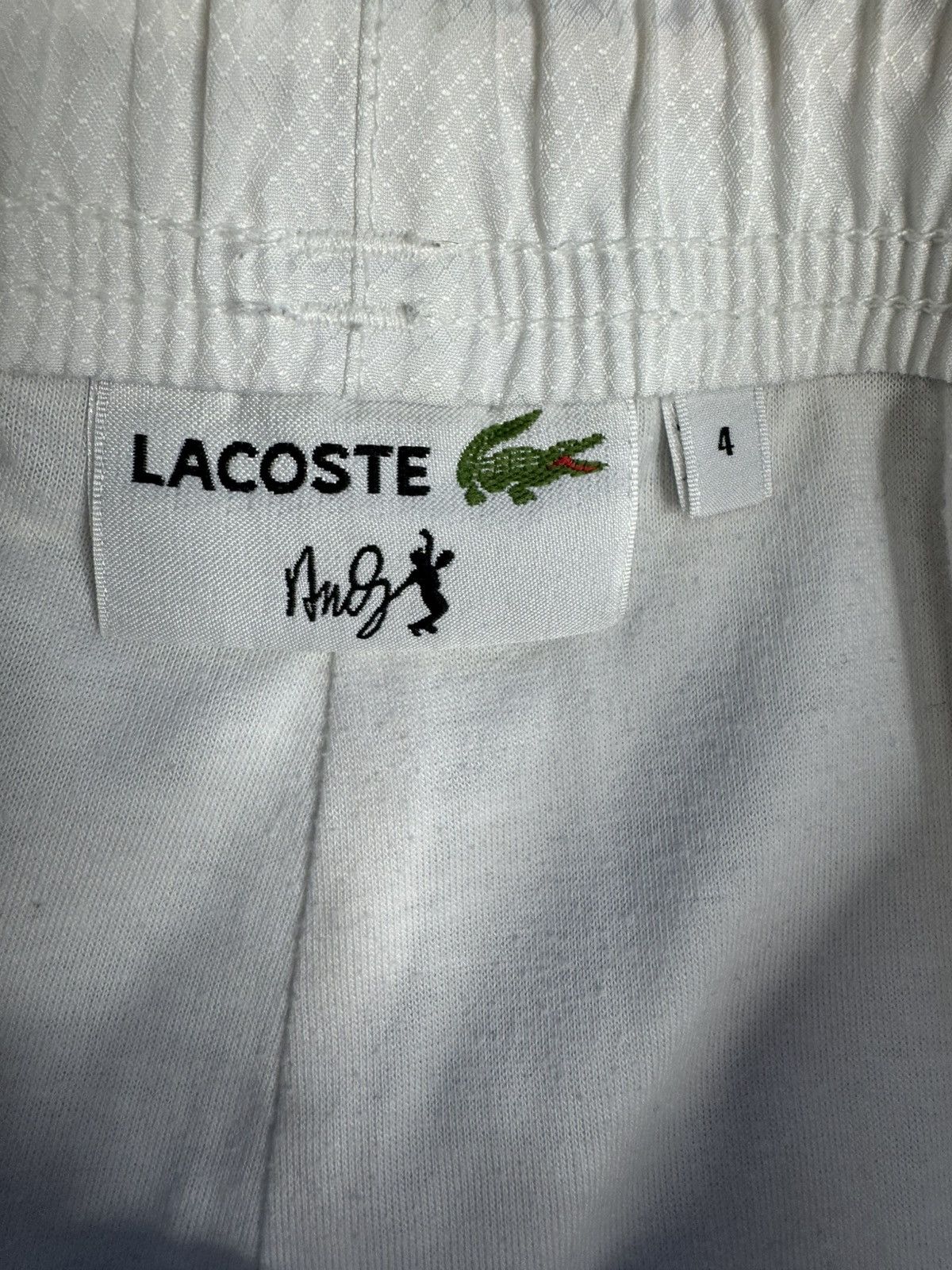 Lacoste × Vintage Vintage Lacoste Andy Riddick Tennis Shorts Size US 30 / EU 46 - 3 Thumbnail