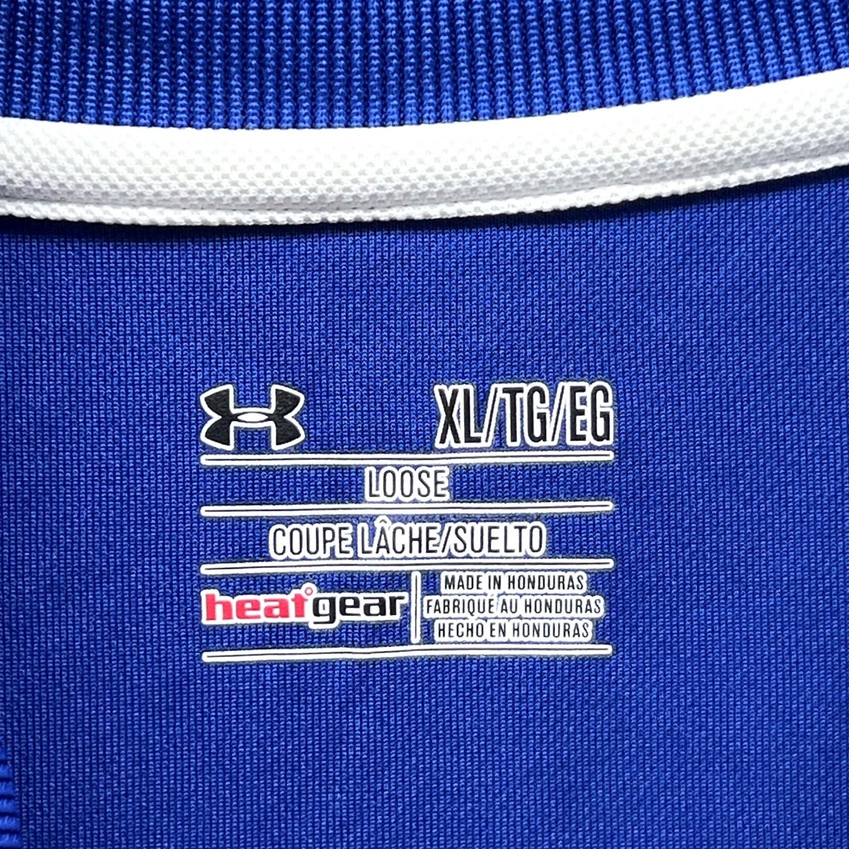 Under Armour Under Armour HeatGear Polo Shirt Mens XL Blue Colorblock Golf Performance Size US XL / EU 56 / 4 - 6 Thumbnail