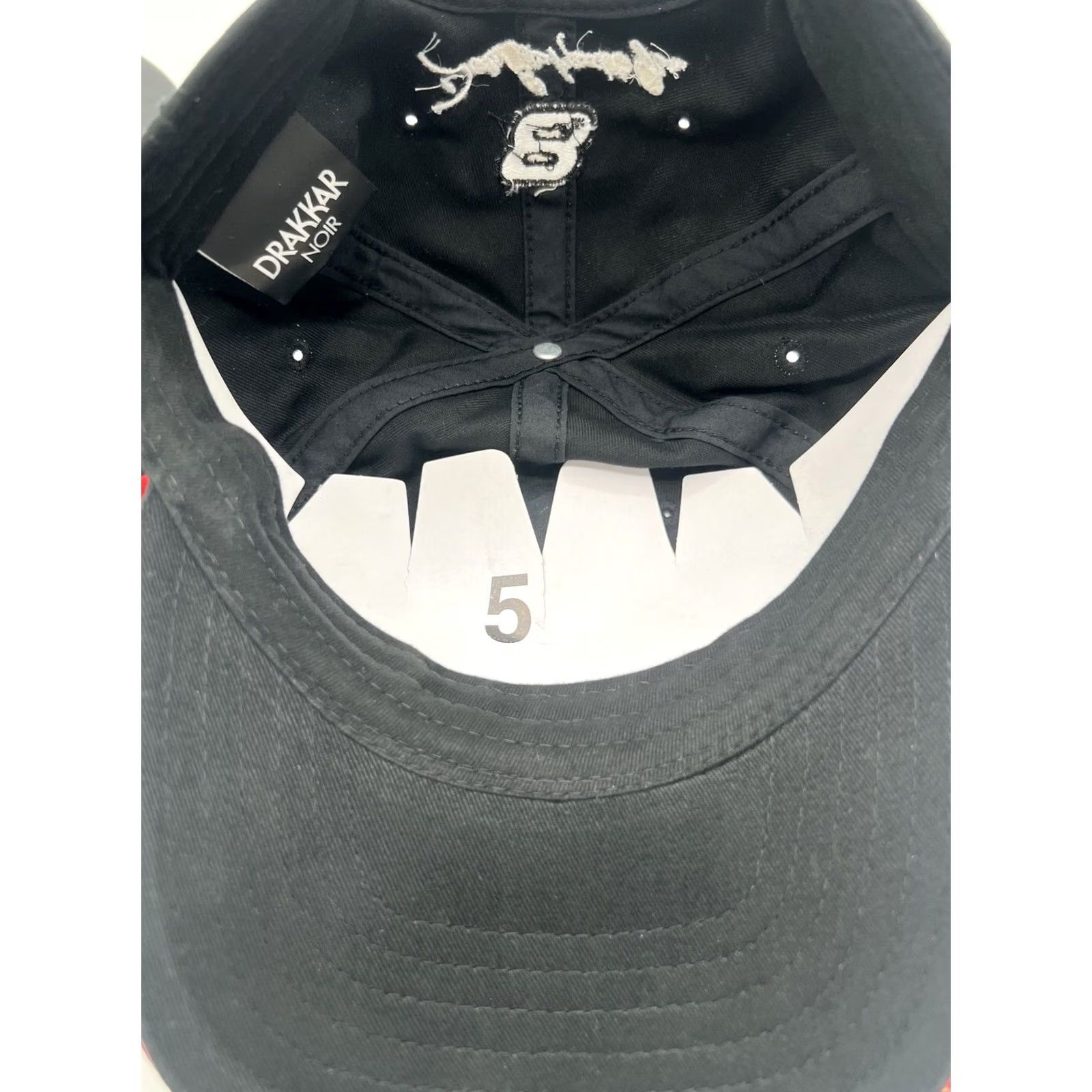 Bally DRAKKAR NOIR Baseball Cap Unbranded Adjustable StrapBack Dale Earnhardt JR. Logo Hat Black Adult Unisex Cap/Ball hat Size ONE SIZE - 5 Thumbnail
