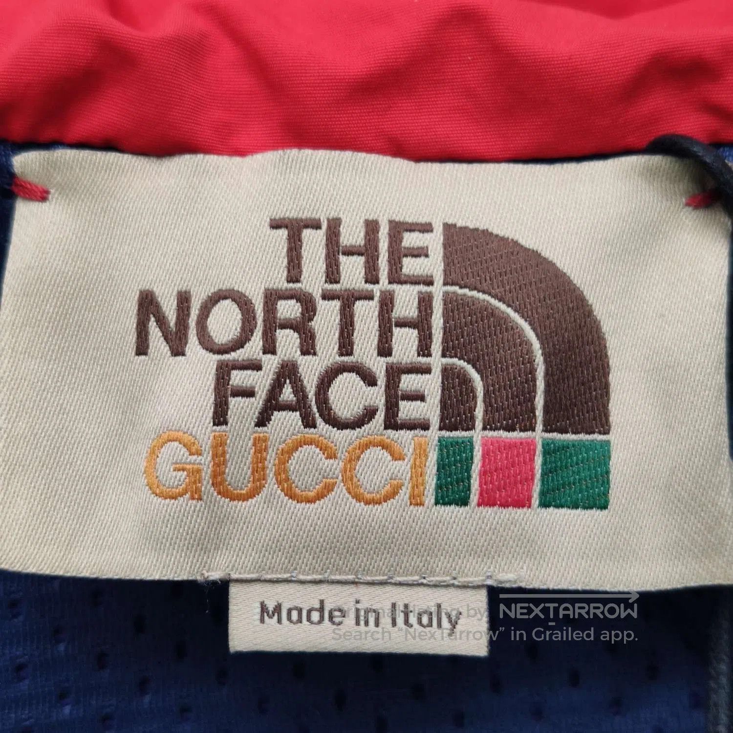 Gucci Gucci x The North Face Cotton Colorblock Logo Hoodie L. Size US L / EU 52-54 / 3 - 3 Thumbnail