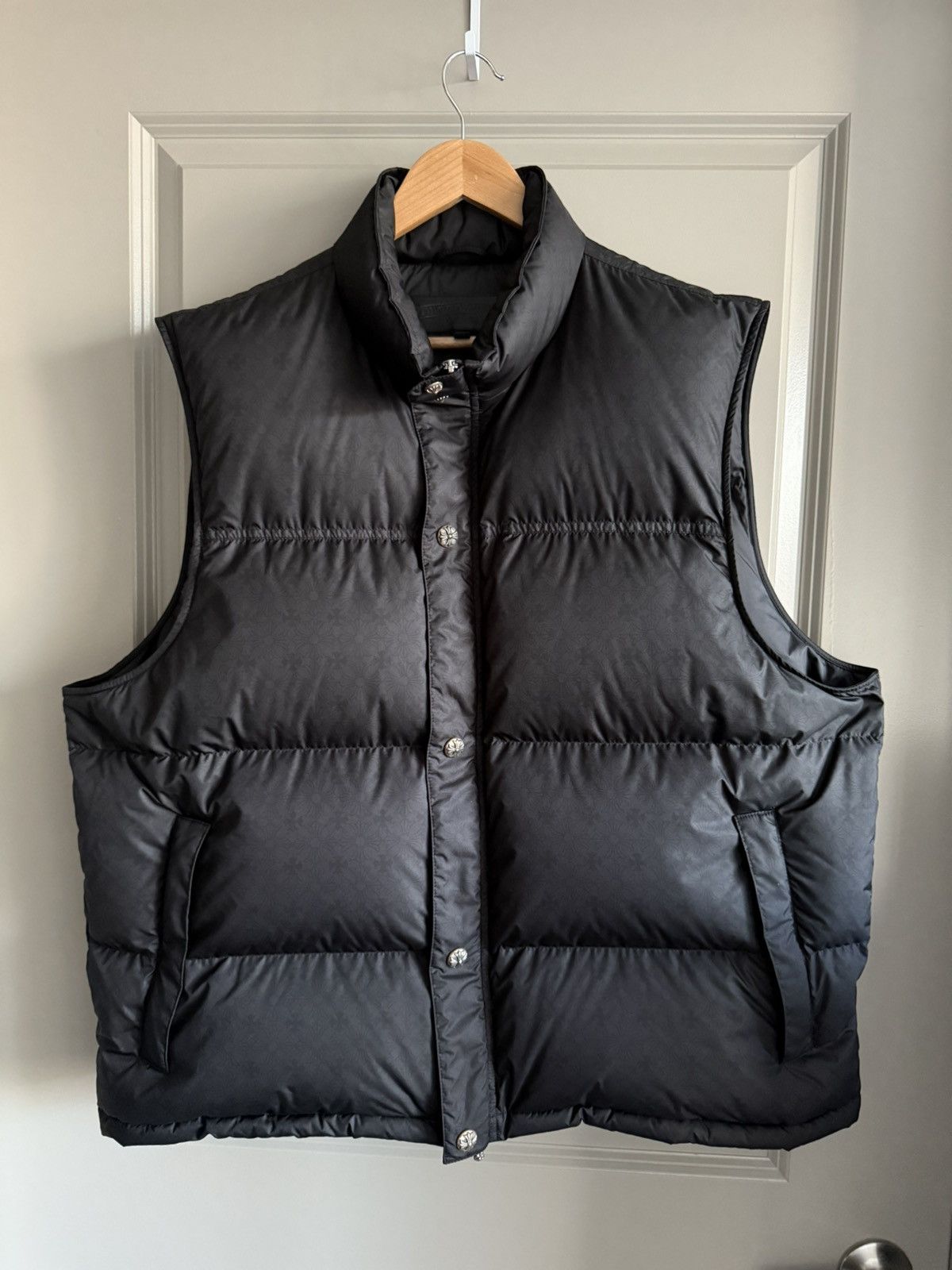 Chrome Hearts Chrome Hearts Down Puffer Vest Sz XL Size US XL / EU 56 / 4 - 4 Thumbnail