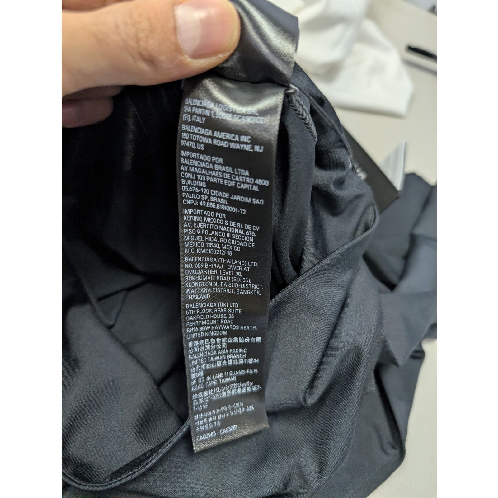 Balenciaga × Under Armour o1rshd1 Light Spandex Legging Pants in Black / White Size US 32 / EU 48 - 21 Thumbnail