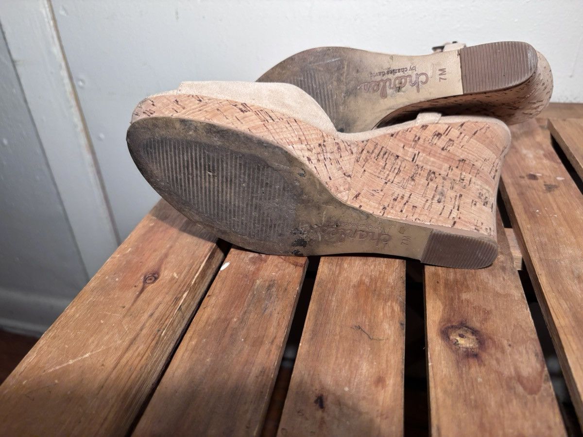 Other Charles David Cork Wedge Sandals Size US 7 / IT 37 - 7 Thumbnail