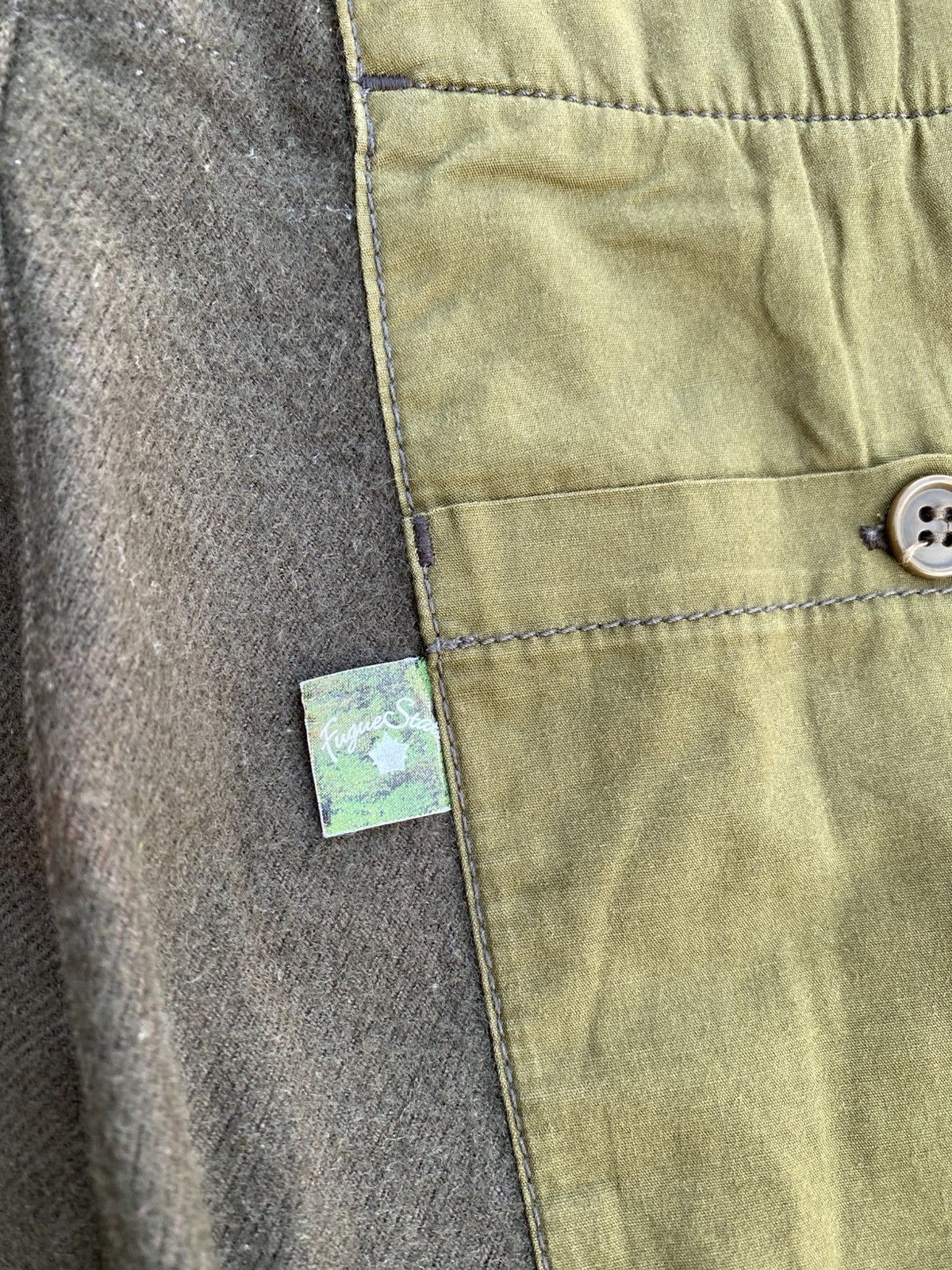 Japanese Brand Vintage Japanese Brands Wool Cargo Mobstyles Pants Size US 35 - 12 Thumbnail