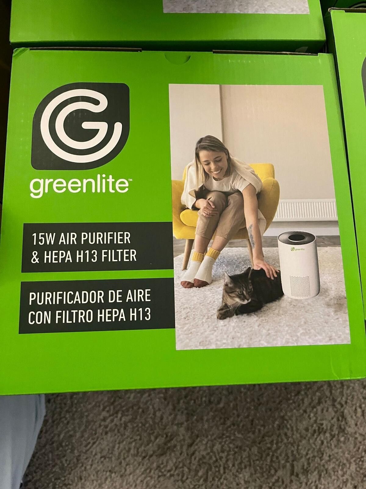 Other Greenlite Air Purifier G-Pure-15W HEPA Filter NIB Smart Home Size ONE SIZE - 3 Thumbnail