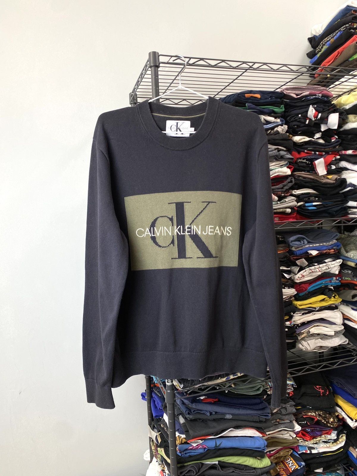 Archive Calvin Klein Knit Sweater Sweatshirt