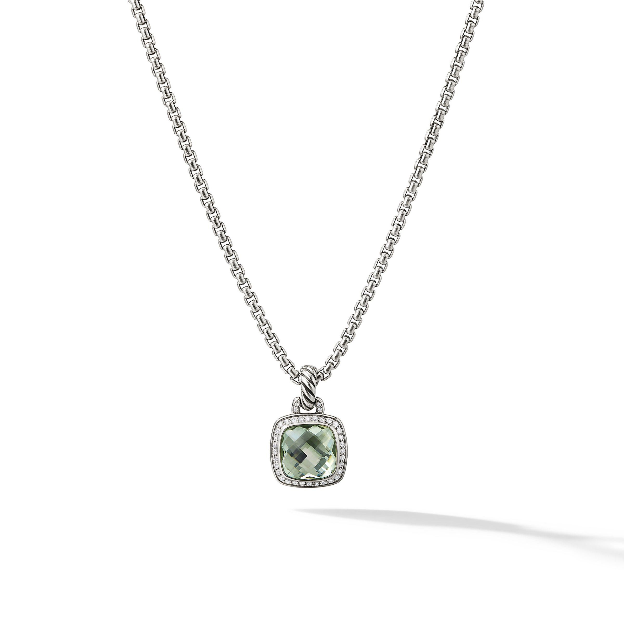 David Yurman o1w1db10526 D12308D Size:8/ Pendant in Silver with Diamond Size ONE SIZE - 1 Thumbnail
