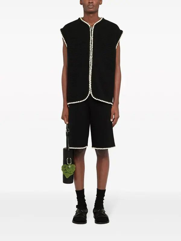 Jil Sander o1w1db10825 Shorts in Black Size US 30 / EU 46 - 2 Thumbnail
