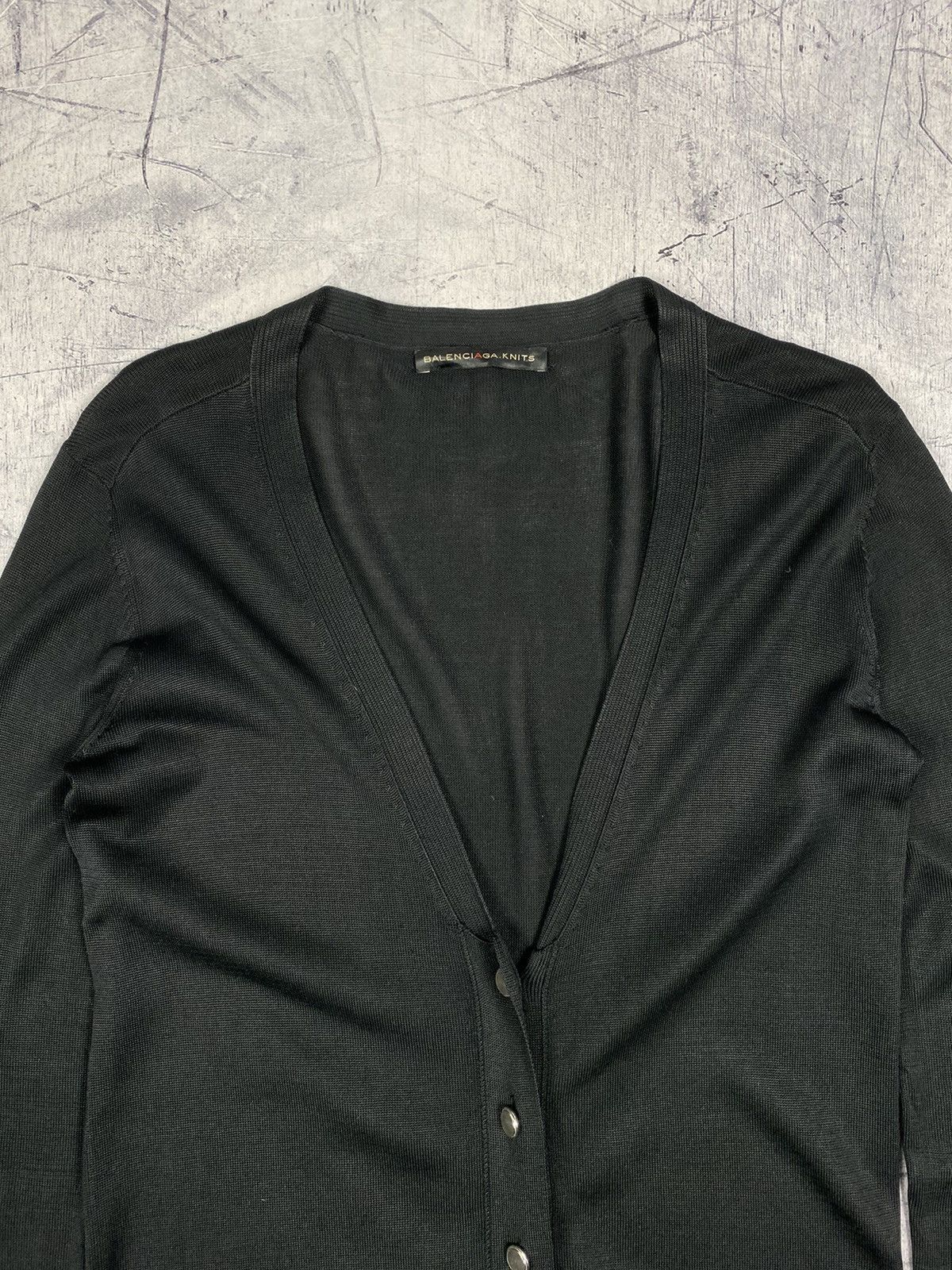 Balenciaga Rare Balenciaga Knits Long Silk Cardigan Ladies Size 44 Size L / US 10 / IT 46 - 8 Thumbnail