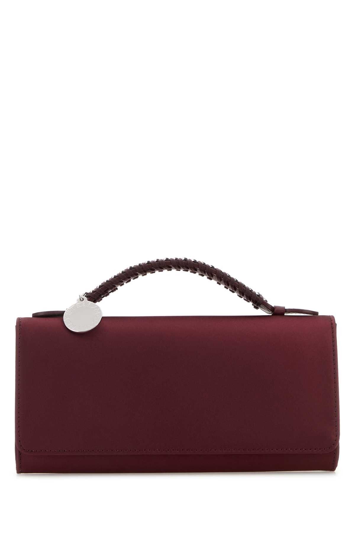 Stella McCartney Burgundy Satin Falabella Handbag Size ONE SIZE - 1 Thumbnail