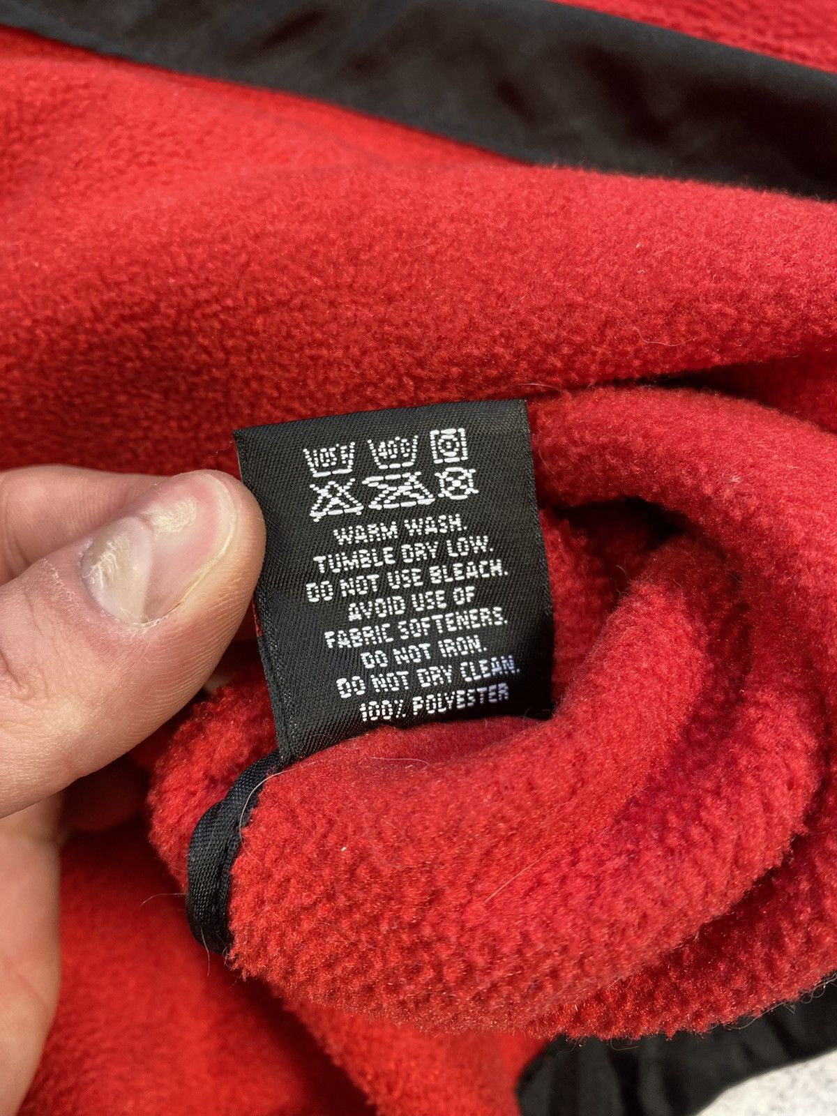 Frauenschuh Men’s Red FRAUENSCHUH Polartec Fleece Jacket Size Small Size US S / EU 44-46 / 1 - 9 Thumbnail